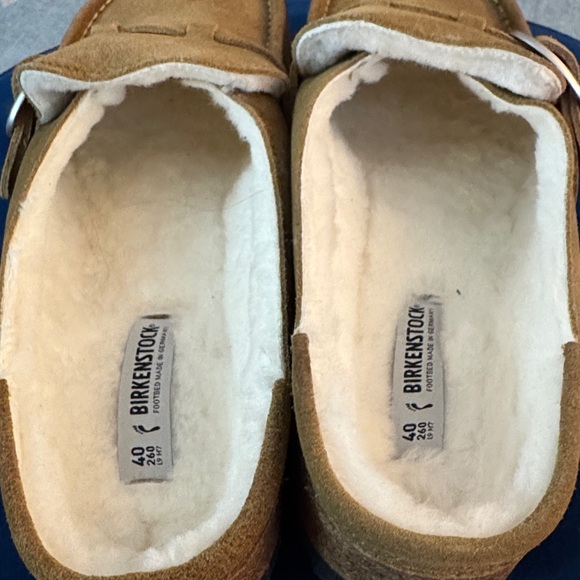 Birkenstock Buckley Shearling Clogs - Picture 2 of 4